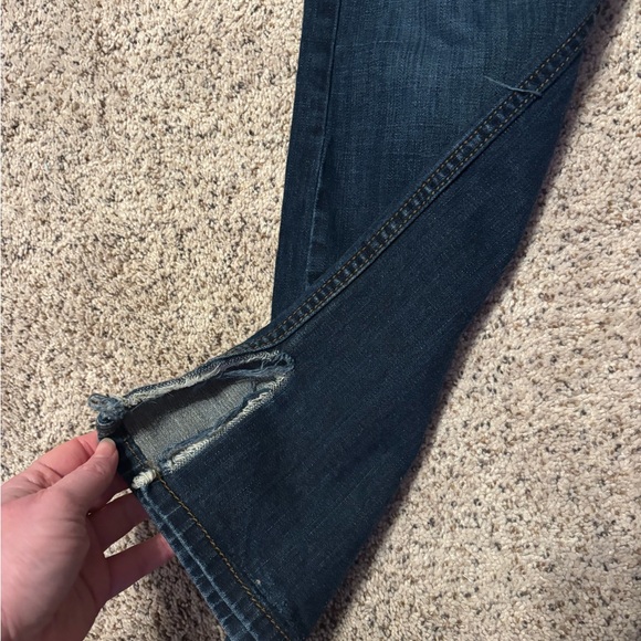 Western worn Cinch Indigo Denim Jeans - Picture 7 of 8